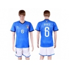 Italy #6 Baresi Home Soccer Country Jersey