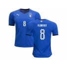 Italy #8 Florenzi Home Soccer Country Jersey