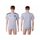 Italy Blank Grey Goalkeeper Soccer Country Jersey
