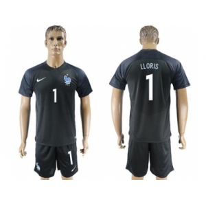 France #1 LLORIS Away Soccer Country Jersey