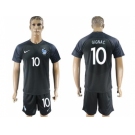 France #10 Gignac Away Soccer Country Jersey