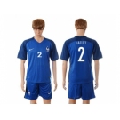 France #2 Jallet Blue Soccer Country Jersey