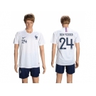 France #24 Ben Yedder Away Soccer Country Jersey