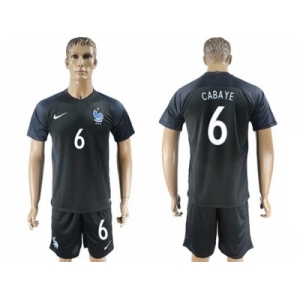 France #6 Cabaye Away Soccer Country Jersey1