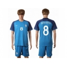 France #8 Benarfa Home Soccer Country Jersey