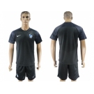 France Blank Away Soccer Country Jersey1