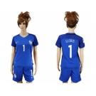 Women France #1 LLORIS Home Soccer Country Jersey