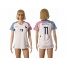 Women France #11 Martial Away Away Soccer Country Jersey