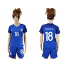 Women France #18 Sissoko Home Soccer Country Jersey