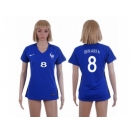 Women France #8 Benarfa Home Soccer Country Jersey1