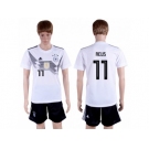 Germany #11 Reus White Home Soccer Country Jersey