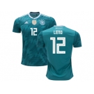 Germany #12 Leno Away Soccer Country Jersey