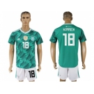 Germany #18 Kimmich Away Soccer Country Jersey