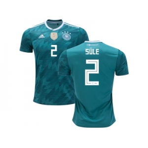 Germany #2 Sule Away Soccer Country Jersey