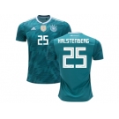 Germany #25 Halstenberg Away Soccer Country Jersey