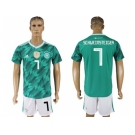 Germany #7 Schweinsteiger Away Soccer Country Jersey