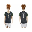 Women's Germany #1 Neuer Away Soccer Country Jersey