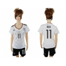 Women's Germany #11 Reus White Home Soccer Country Jersey