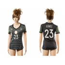 Women's Germany #23 Gomez Away Soccer Country Jersey1