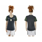 Women's Germany Blank Away Soccer Country Jersey