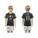 Germany #11 Reus Away Kid Soccer Country Jersey