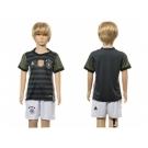 Germany Blank Away Kid Soccer Country Jersey