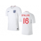 England #16 Smalling Home Thai Version Soccer Country Jersey