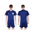 England Blank Away Soccer Country Jersey