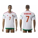 Hungary #7 Dzsudzsak Away Soccer Country Jersey