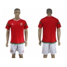 Hungary Blank Home Soccer Country Jersey