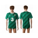 Ireland Blank Home Soccer Country Jersey1