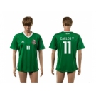 Mexico #11 Carlos V Green Home Soccer Country Jersey1