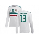 Mexico #13 G.Ochoa Away Long Sleeves Soccer Country Jersey