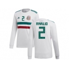 Mexico #2 Araujo Away Long Sleeves Soccer Country Jersey