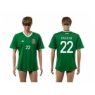 Mexico #22 P.Aguilar Green Home Soccer Country Jersey2