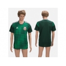 Mexico Blank Green Training Soccer Country Jersey