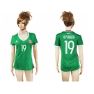 Women's Mexico #19 O.Peralta Home Soccer Country Jersey