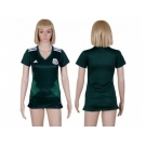 Women's Mexico Blank Home Soccer Country Jersey