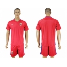 Norway Blank Home Soccer Country Jersey