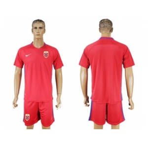 Norway Blank Home Soccer Country Jersey