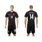 Portugal #14 William SEC Away Soccer Country Jersey