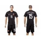 Portugal #15 Andre Gomes SEC Away Soccer Country Jersey