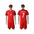 Portugal #7 Ronaldo Home Soccer Country Jersey