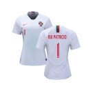 Women Portugal #1 Rui Patricio Away Soccer Country Jersey