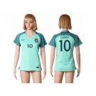 Women Portugal #10 Danny Away Soccer Country Jersey1