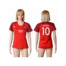 Women Portugal #10 Danny Home Soccer Country Jersey1