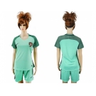 Women Portugal Blank Away Soccer Country Jersey