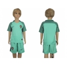 Portugal Blank Away Kid Soccer Country Jersey1