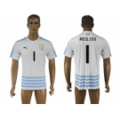 Uruguay #1 Muslera Away Soccer Country Jersey1