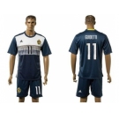 Sweden #11 Guidetti Away Soccer Country Jersey1